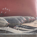 Airbags marinhos infláveis ​​para doca seca no estaleiro da Indonésia